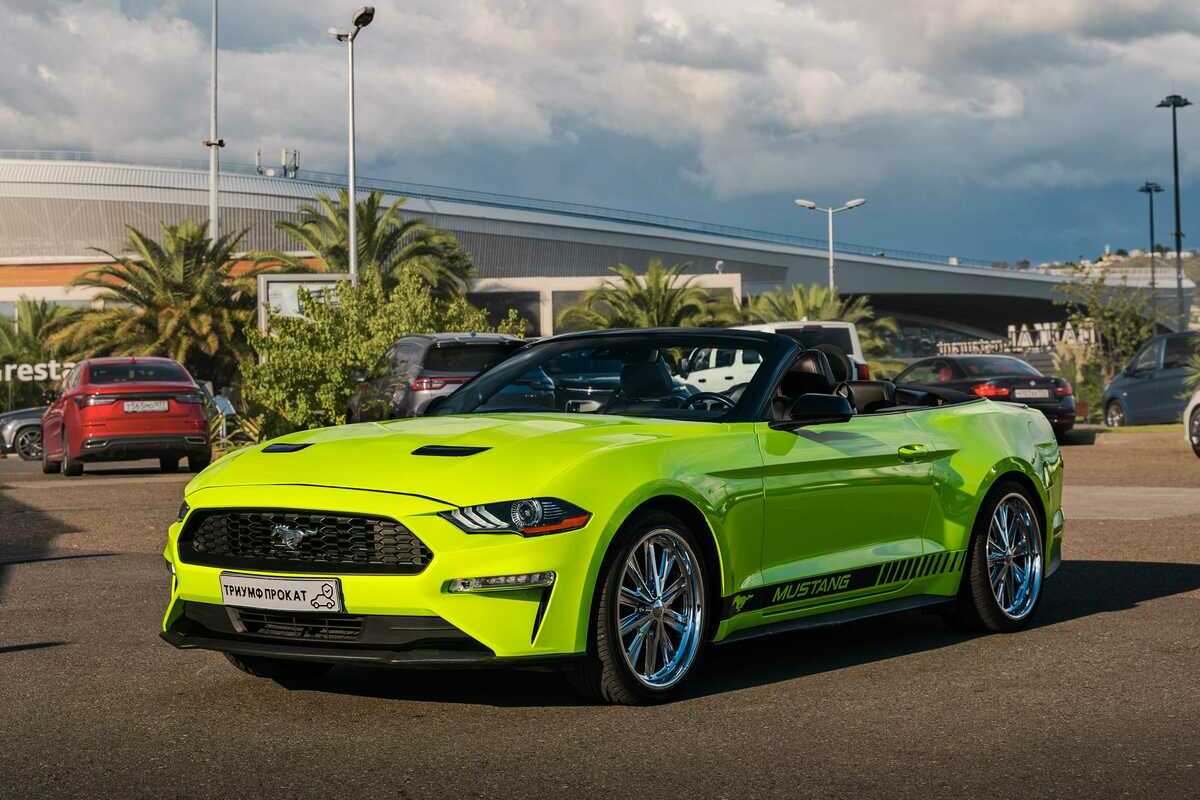 <span style="font-weight: bold;"> Ford Mustang Акция - 9.900 ₽ / сутки</span>