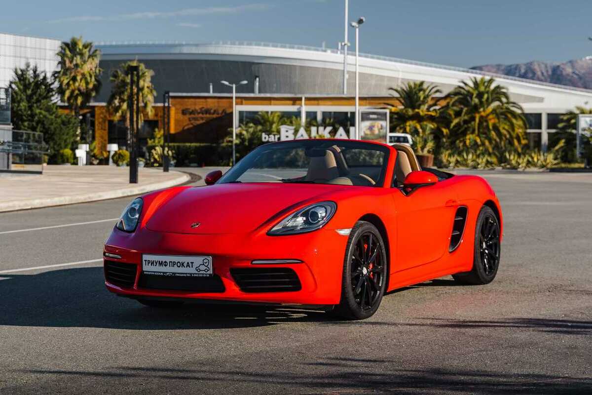 <span style="font-weight: bold;">Porsche 718 Boxster S Акция - 19.000 ₽ / сутки</span>