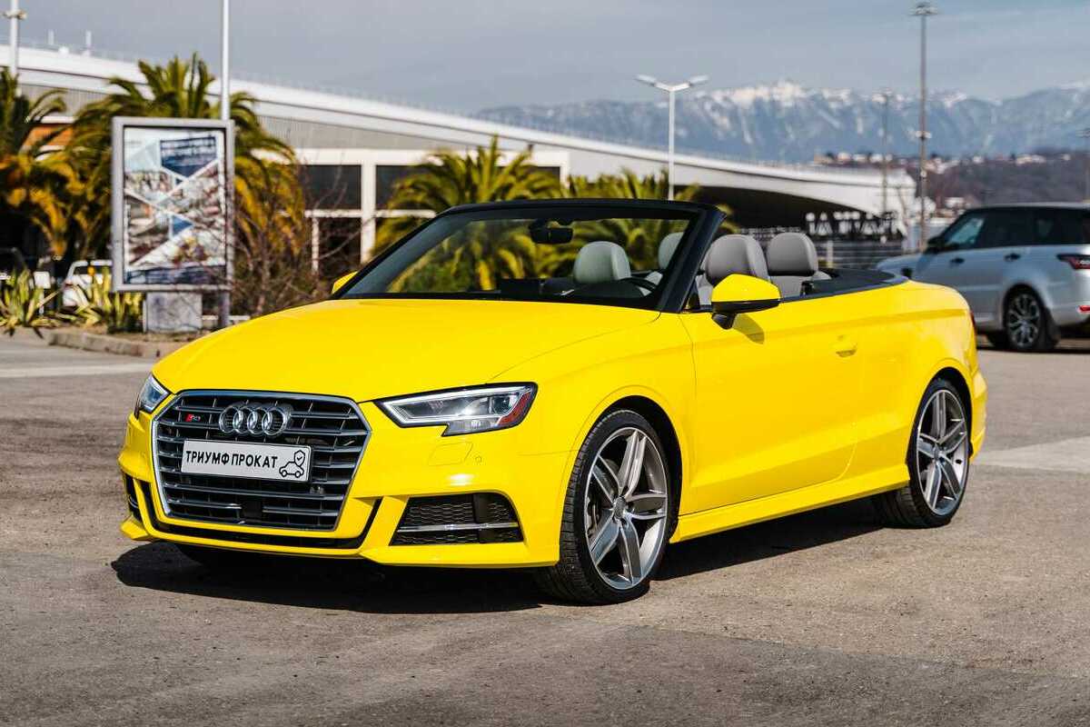 <span style="font-weight: bold;">Audi A3 Yellow Акция - 8.000 ₽ / сутки</span>